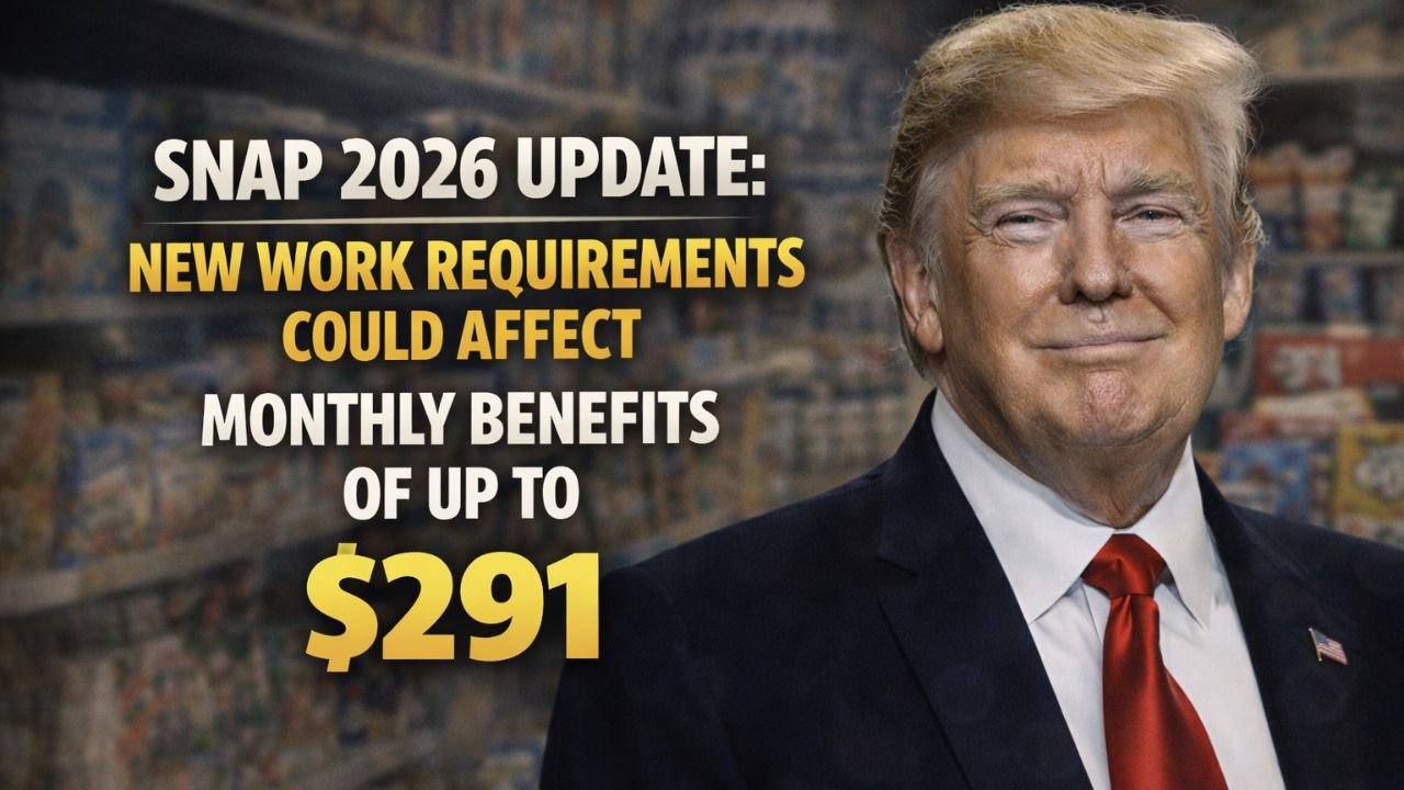 SNAP 2026 Update: New Work Requirements Could Affect Monthly Benefits of Up to $291